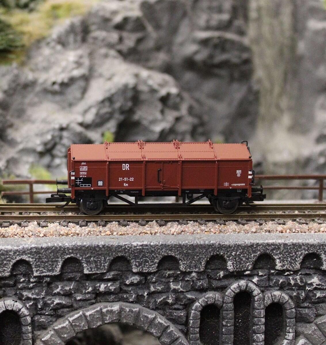 Tillig 95580 TT Klappdeckelwagen Km der DR