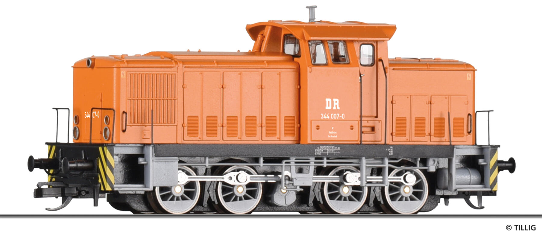 Tillig 96335 TT Diesellokomotive BR 344 der DR