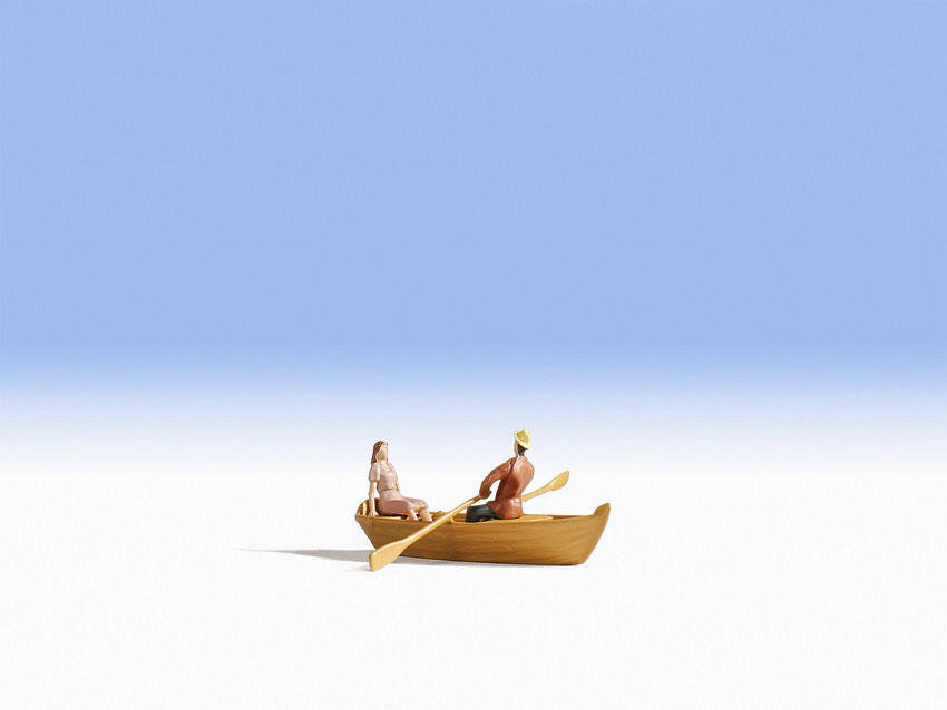 Noch 16800 Ruderboot mit Figuren