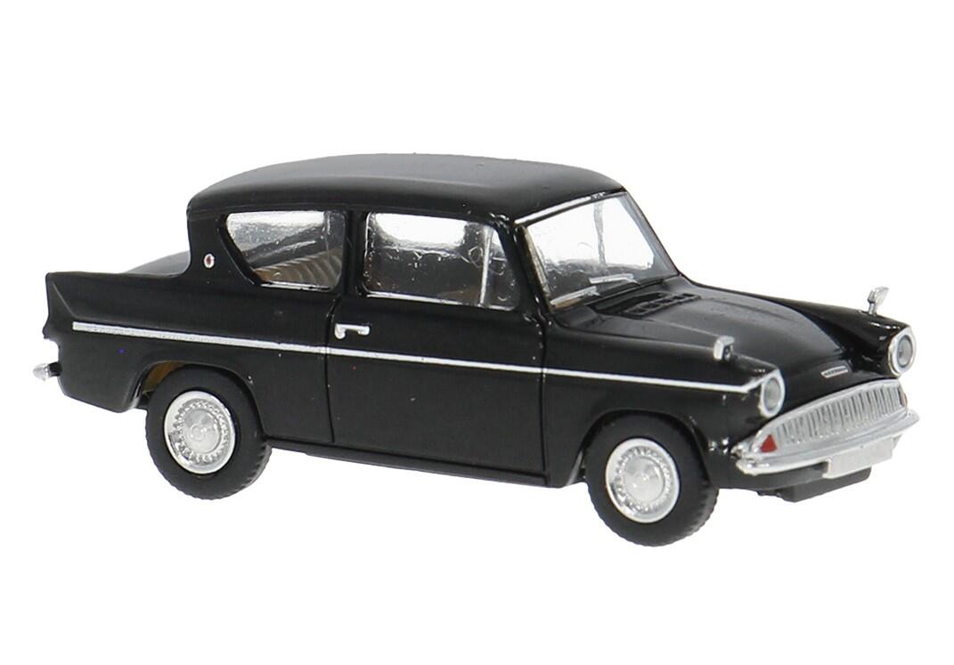 Brekina 19331 H0 Ford Anglia in schwarz