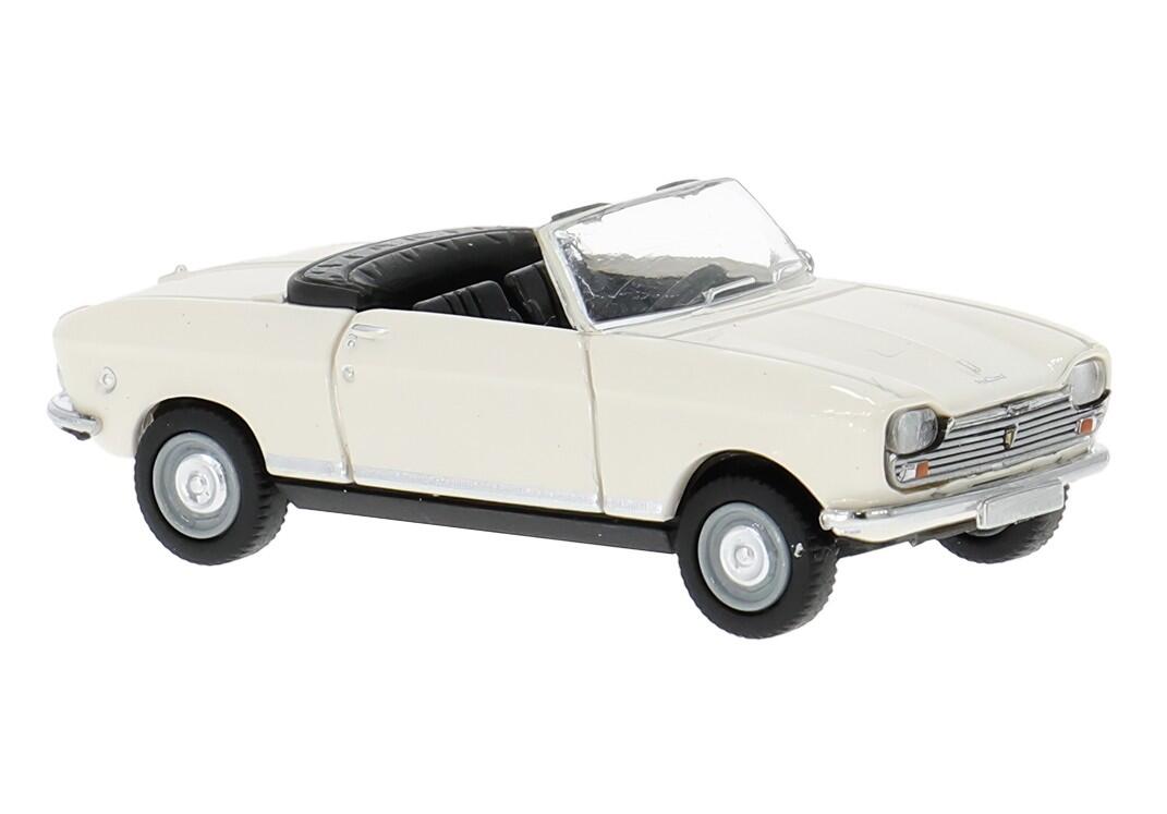 Brekina 29176 H0 Peugeot 204 Cabrio in weiß