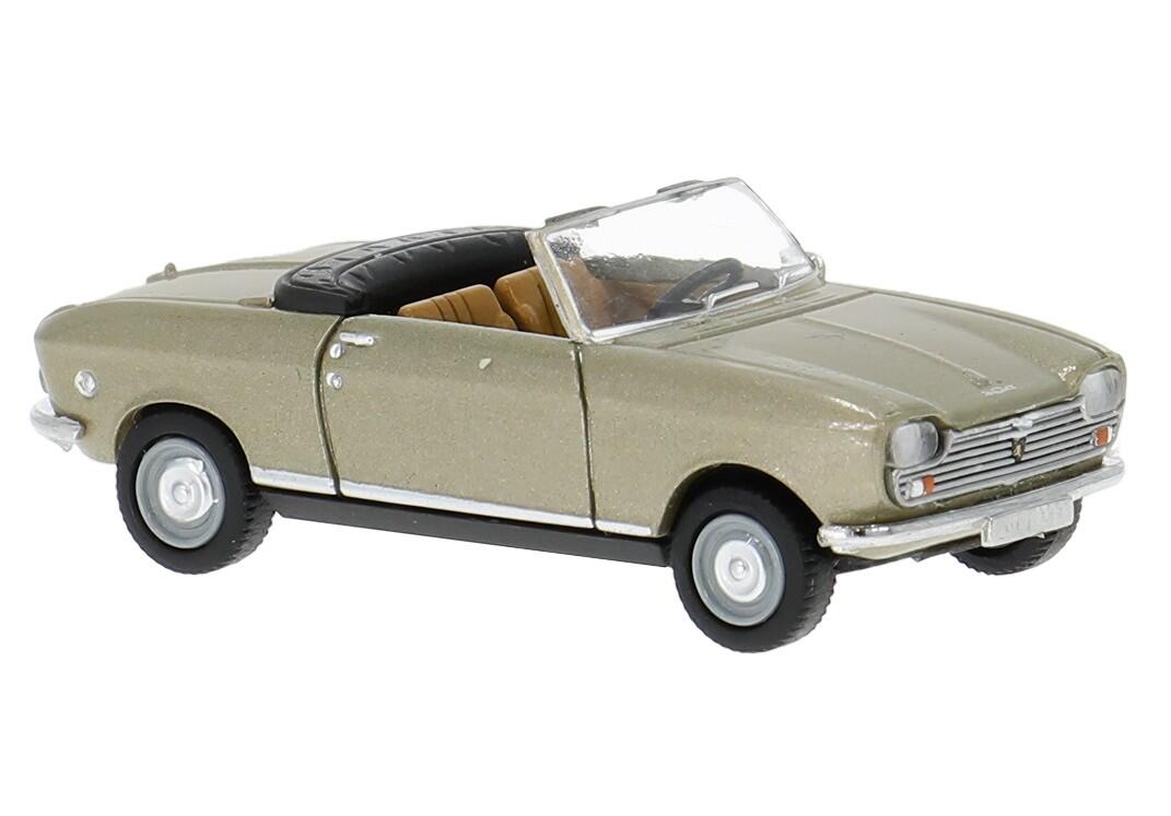 Brekina 29177 H0 Peugeot 204 Cabrio in gold