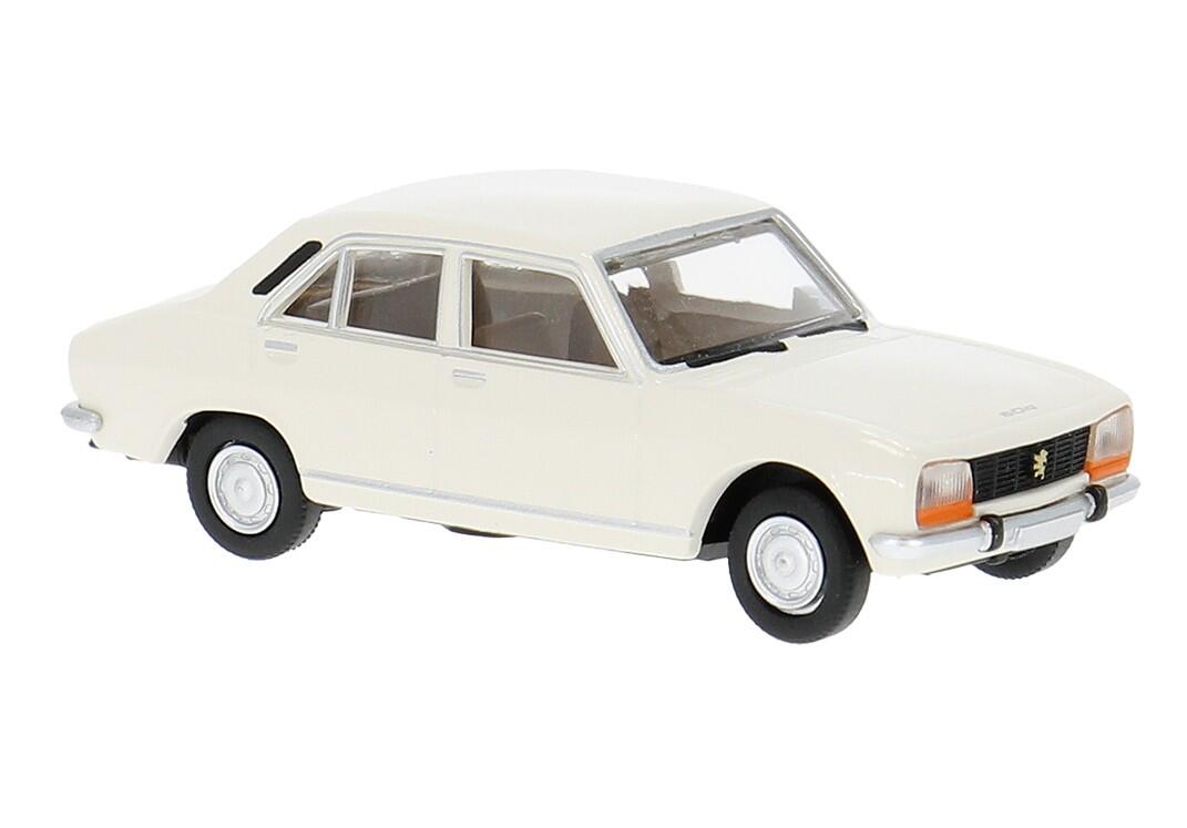 Brekina 29123 H0 Peugeot 504 in weiß
