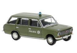Brekina 22428 H0 Fiat 124 Familiare der Polizia