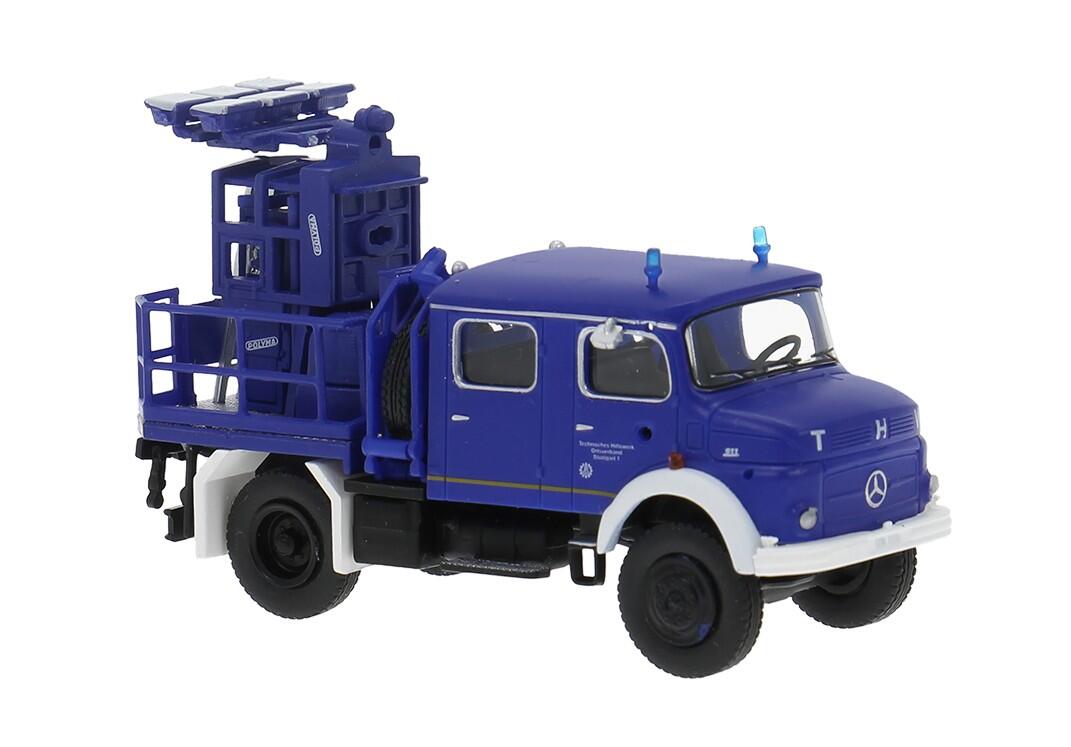 Brekina 47195 H0 Mercedes-Benz LA911 des THW Stuttgart