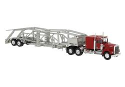 Brekina 86262 H0 Kenworth W900 car transport