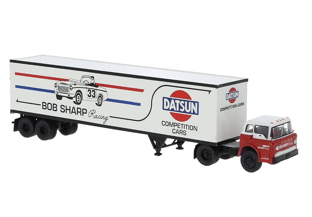 Brekina 86330 H0 Ford C-series Koffersattel "Datsun"