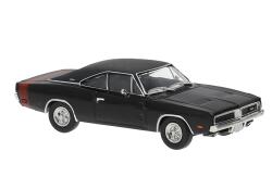 Brekina 18006 H0 Dodge Charger in schwarz