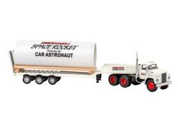 Brekina 86308 H0 Dodge LCF mit Abschußrampe...