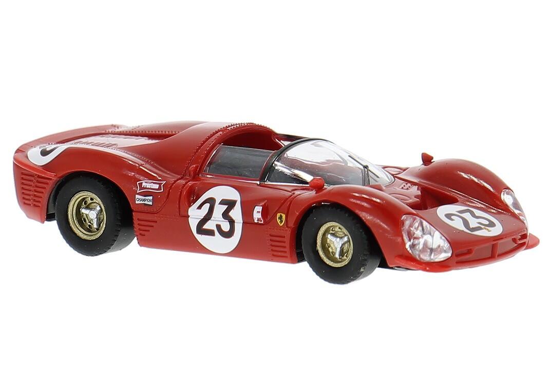 Brekina 22903 H0 Ferrari 330P4 Barchetta, Sieger Dayton 67 mit L. Bandini/ C. Amon