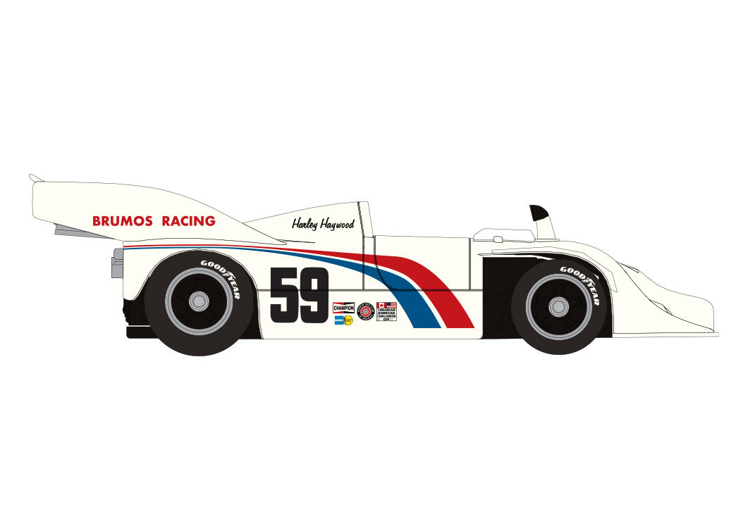Brekina 16033 H0 Porsche 917/10 "59-Brumos"