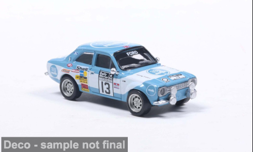 Brekina 19077 H0 Ford Escort RS Mk.1, Sieger RAC 1973 mit Timo Mäkinen