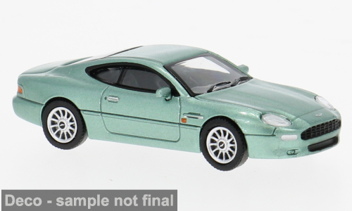 Brekina PCX871553 H0 Aston Martin DB7 Coupé in hellgrün met.                      ab März 2026