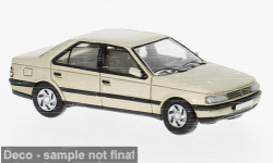 Brekina PCX870745 H0 Peugeot 405 in gold...