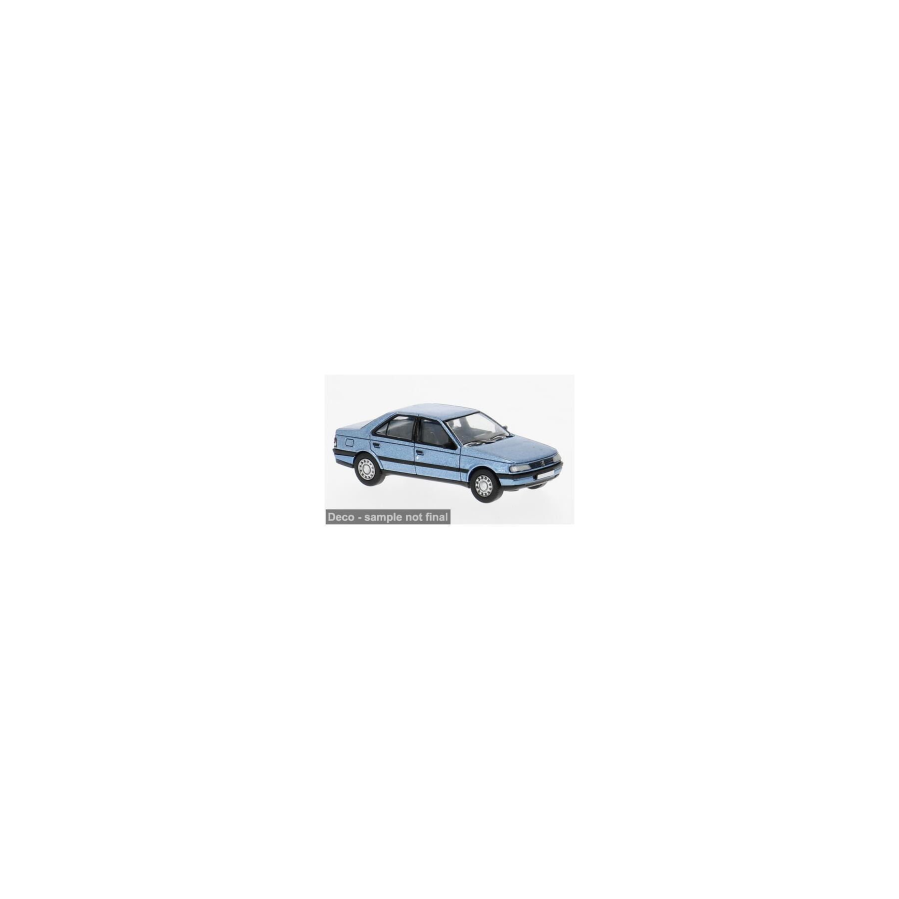 Brekina PCX870746 H0 Peugeot 405 in hellblau met ab April 2026