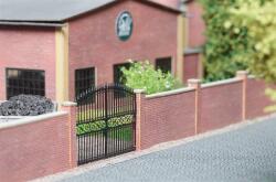 Busch 1125 H0 Ziegelmauer mit Tor