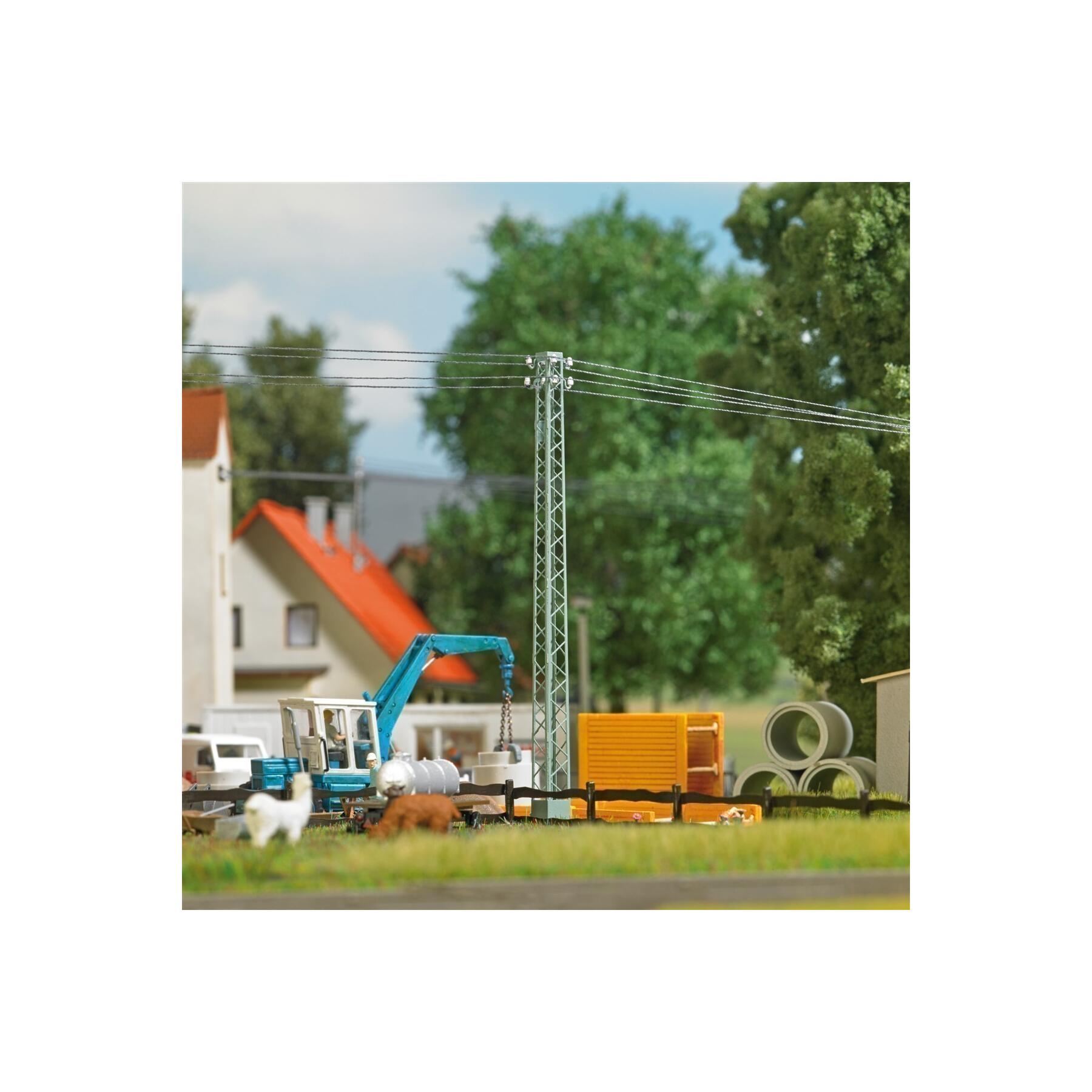 Busch 1752 H0 Freileitung Gittermast