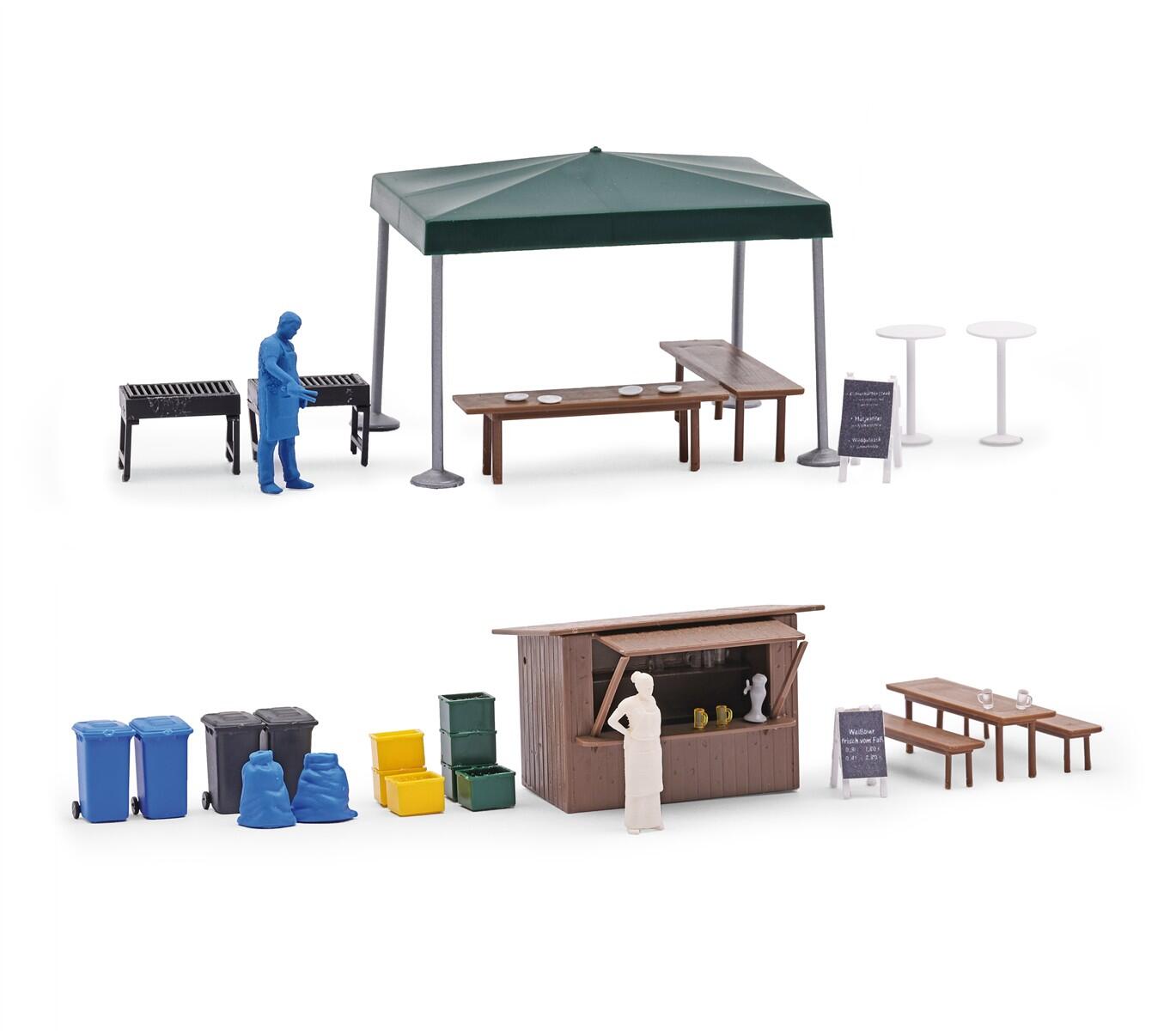 Busch 1860 H0 Außengastronomie