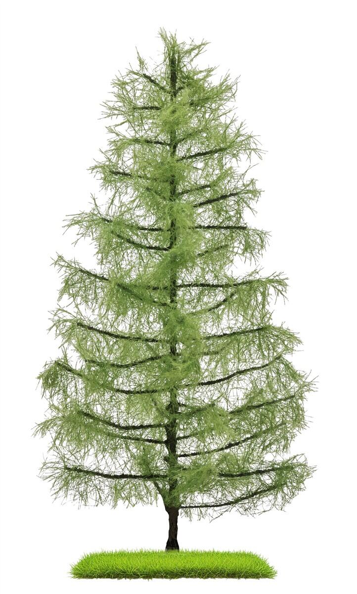 Busch 3813 H0/ TT Lärche Sommer 210 mm