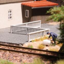 Busch 7746 H0 M-Set: GeländerZaun