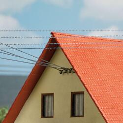 Busch 7747 H0/ TT M-Set: Hausanschluss