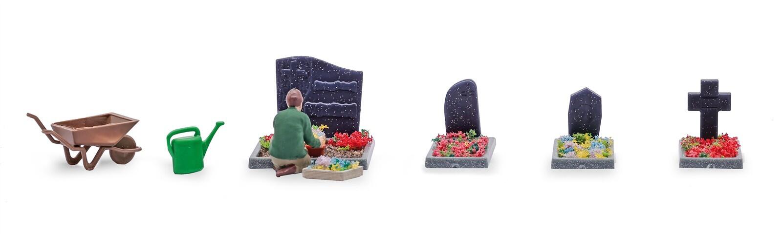 Busch 8881 TT A-Set: Grabpflege