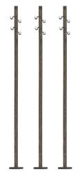 Busch 8954 TT Freileitung 3 Holzmasten