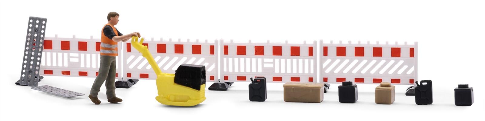 Busch 79899 H0 A-Set: Profi an Rüttelplatte