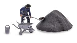 Busch 79940 H0 A-Set: Köhler bei der Arbeit