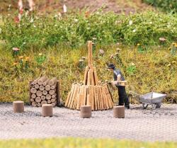 Busch 79941 H0 A-Set: Holz schichten