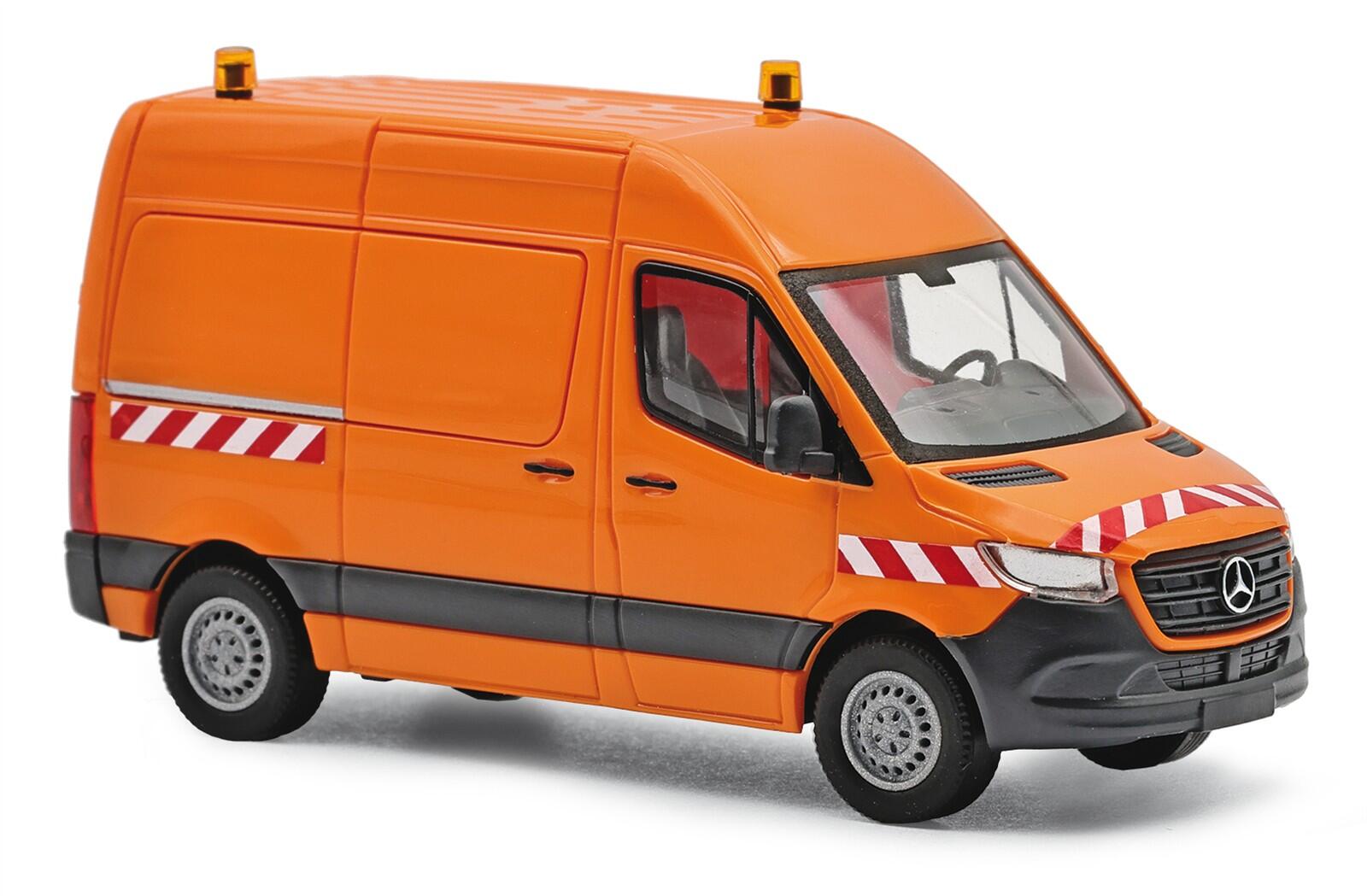 Busch 54008 H0 MB Sprinter, Orange