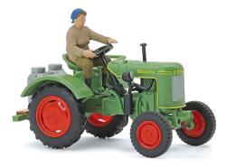 Busch 54154 H0 Fendt F15 mit Bäuerin