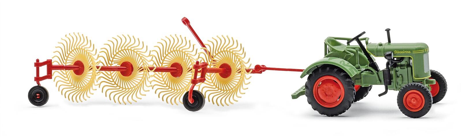 Busch 54155 H0 Fendt F15 mit Bautz Spinne