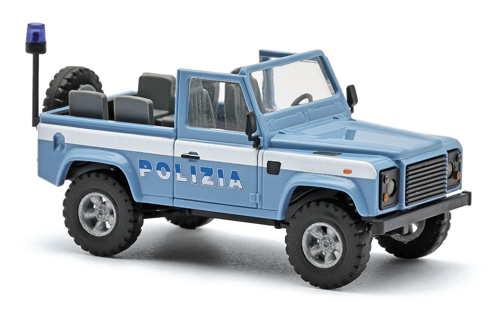 Busch 54397 H0 Land Rover 90, Polizia