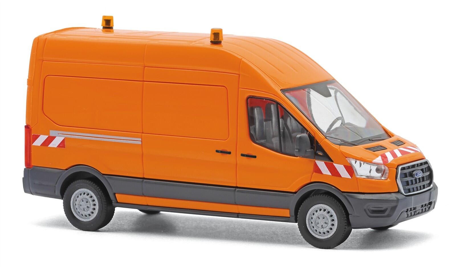 Busch 54515 H0 Ford Transit, Orange