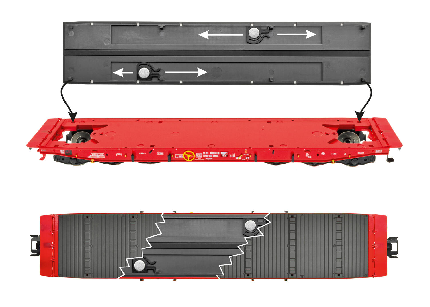 Märklin 048740 H0~ Schwerlastwagen Samms 710 CarMotion