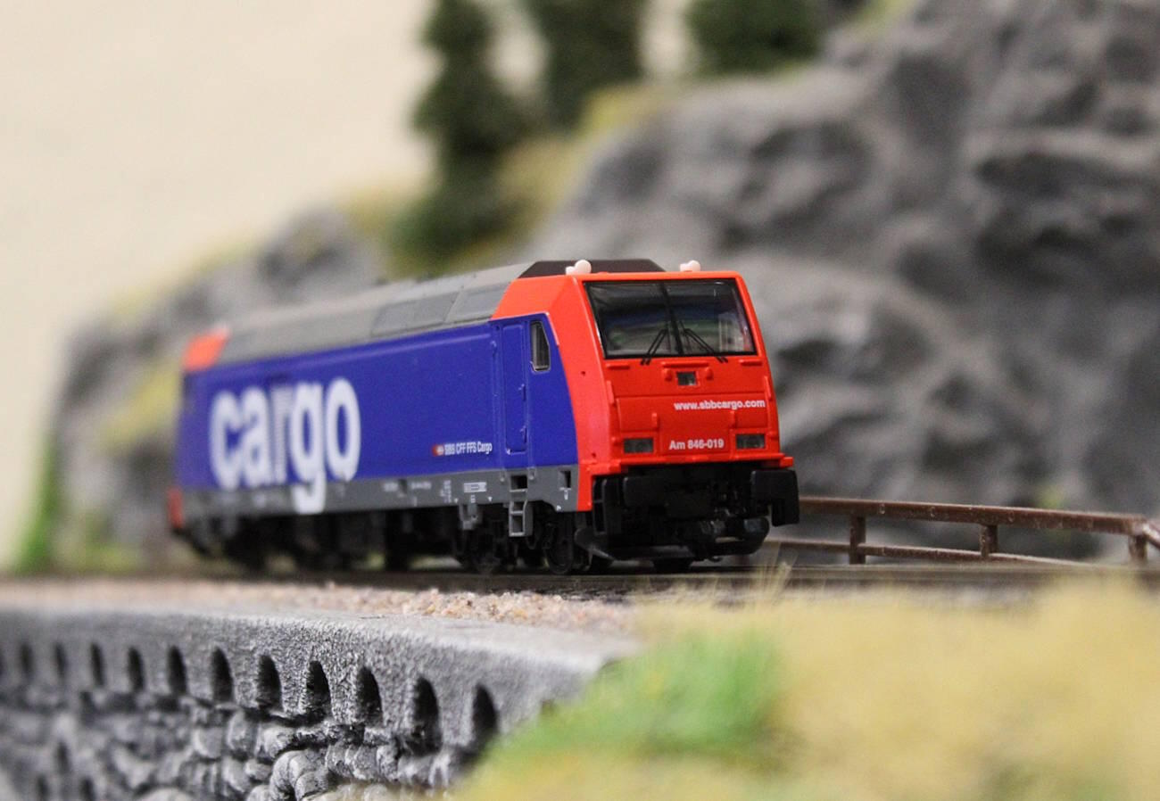 Tillig 5025551 TT Diesellokomotive AM 846 SBB VI