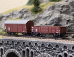 Igra Modell TT 96600002 2er Set Güterwagen M 39 & Ommu 29, EUROP DB, Ep.III