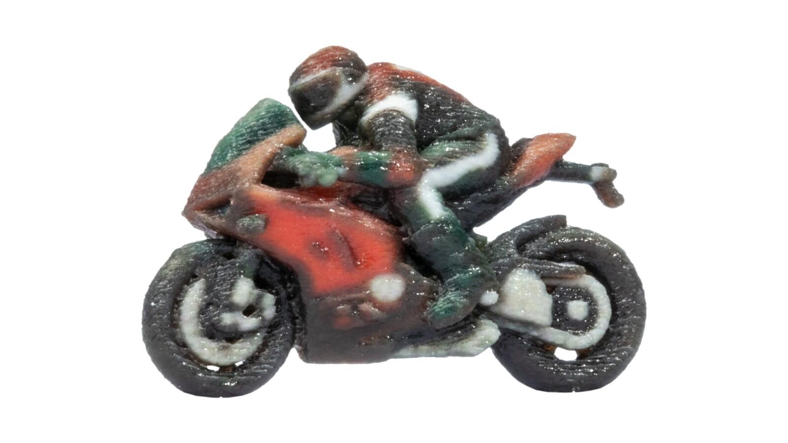 Noch 10901 H0 Sportmotorrad, fahrend
