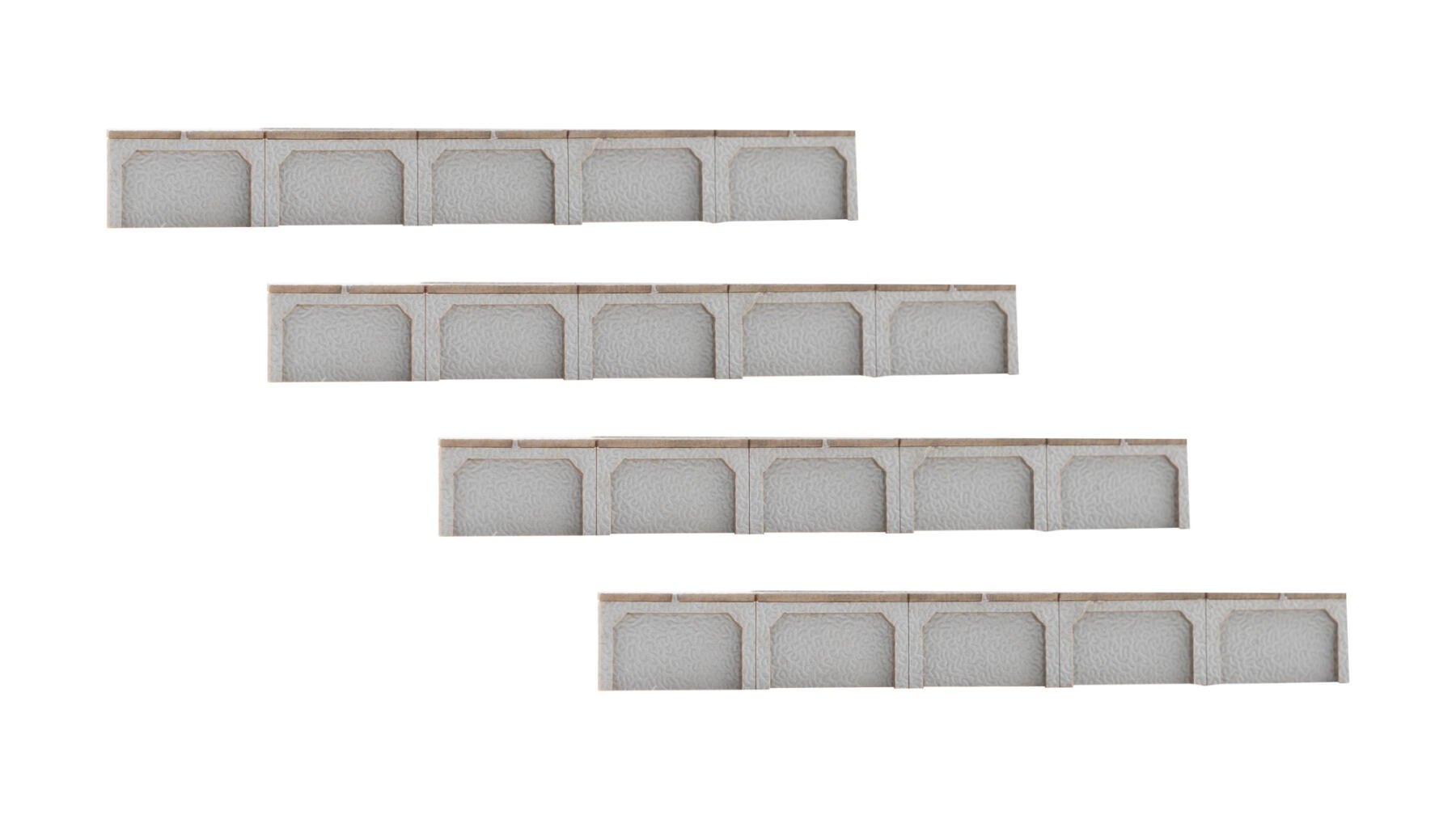 Noch 14294 H0 Bahnsteigkanten