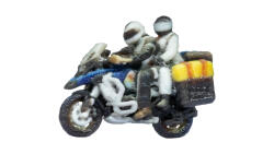 Noch 10900 H0 Tourenmotorrad mit Sozia, fahrend