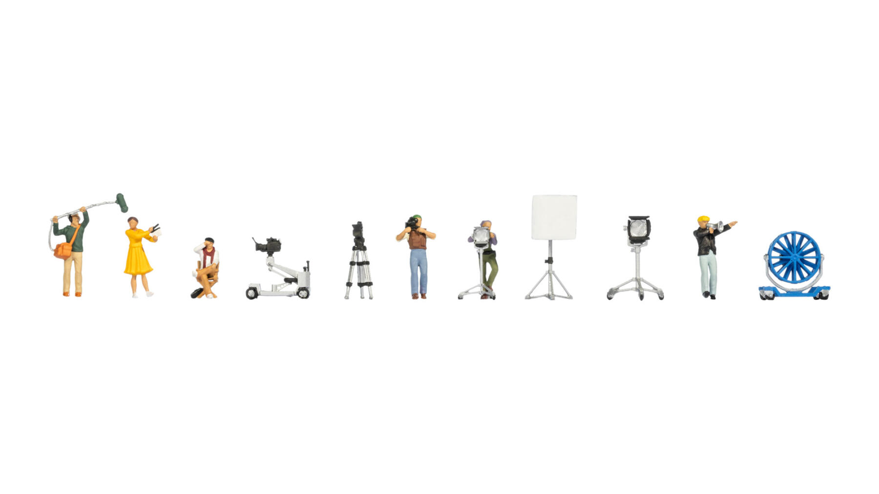 Noch 16293 H0 Figuren-Themenwelt „Filmset"