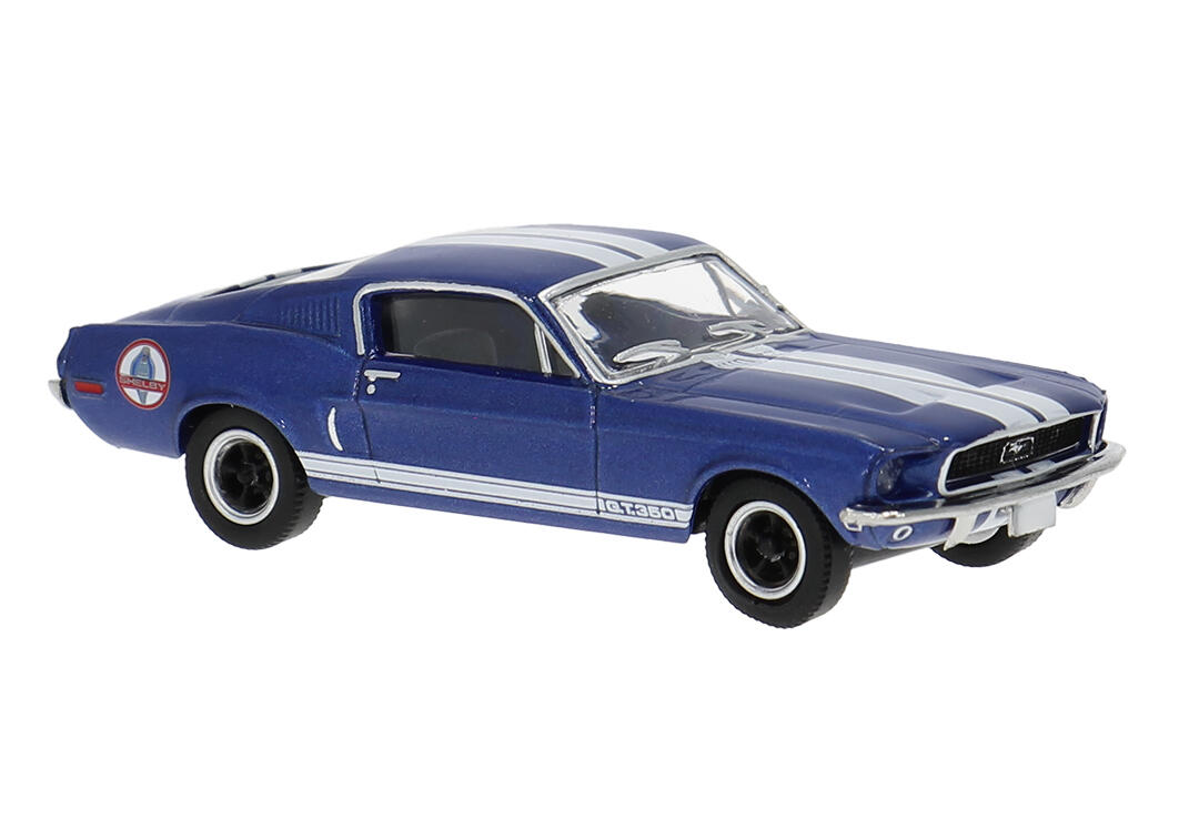 Brekina 19618 H0 Ford Mustang blau