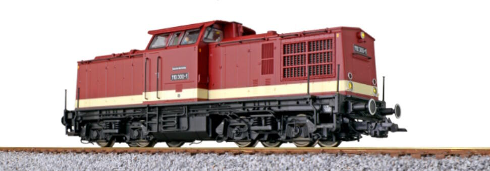ESU 31765 Diesellokomotive BR 110 300 DR - Sound / Rauch & digi. Kupplung