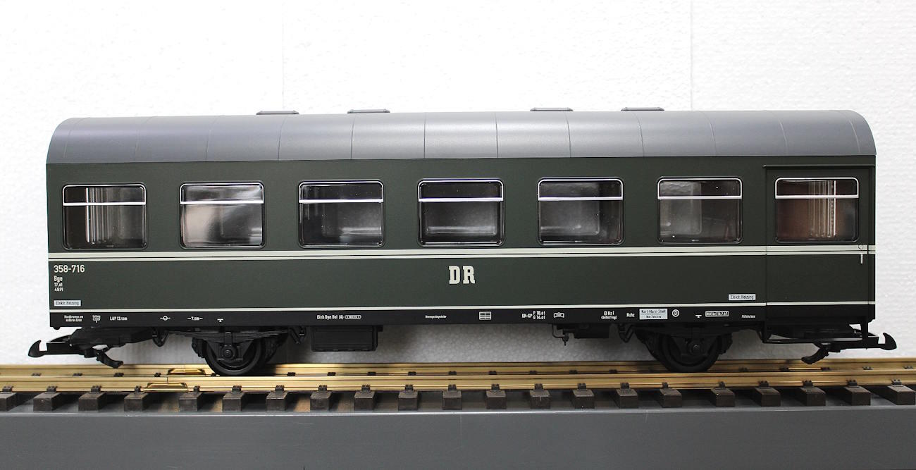 Piko 37145-3 G Rekowagen 2-achsig 358-716 DR in Ep.III