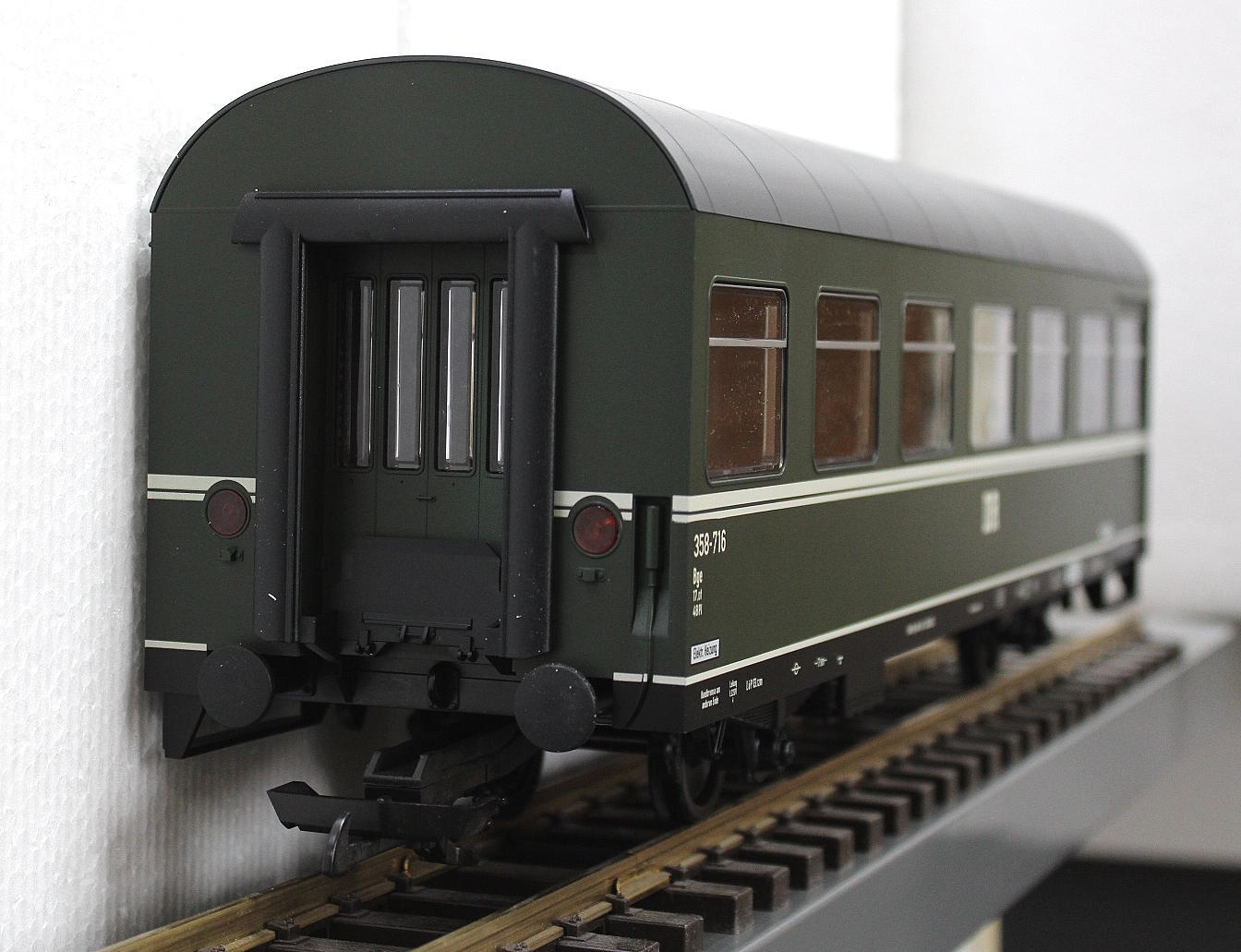 Piko 37145-3 G Rekowagen 2-achsig 358-716 DR in Ep.III