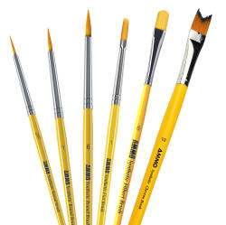 Noch 4601151  Modellbau-Pinsel, Basic-Set