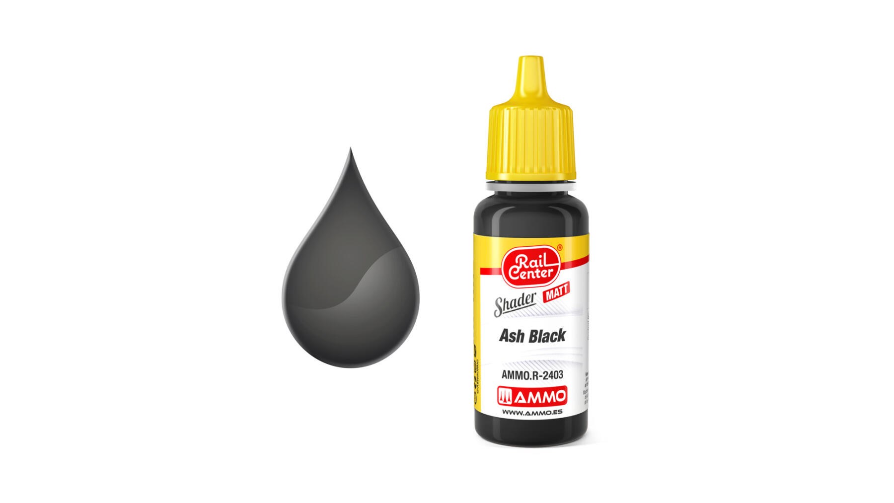 Noch 4602403  Asche Schwarz, matt, Shader