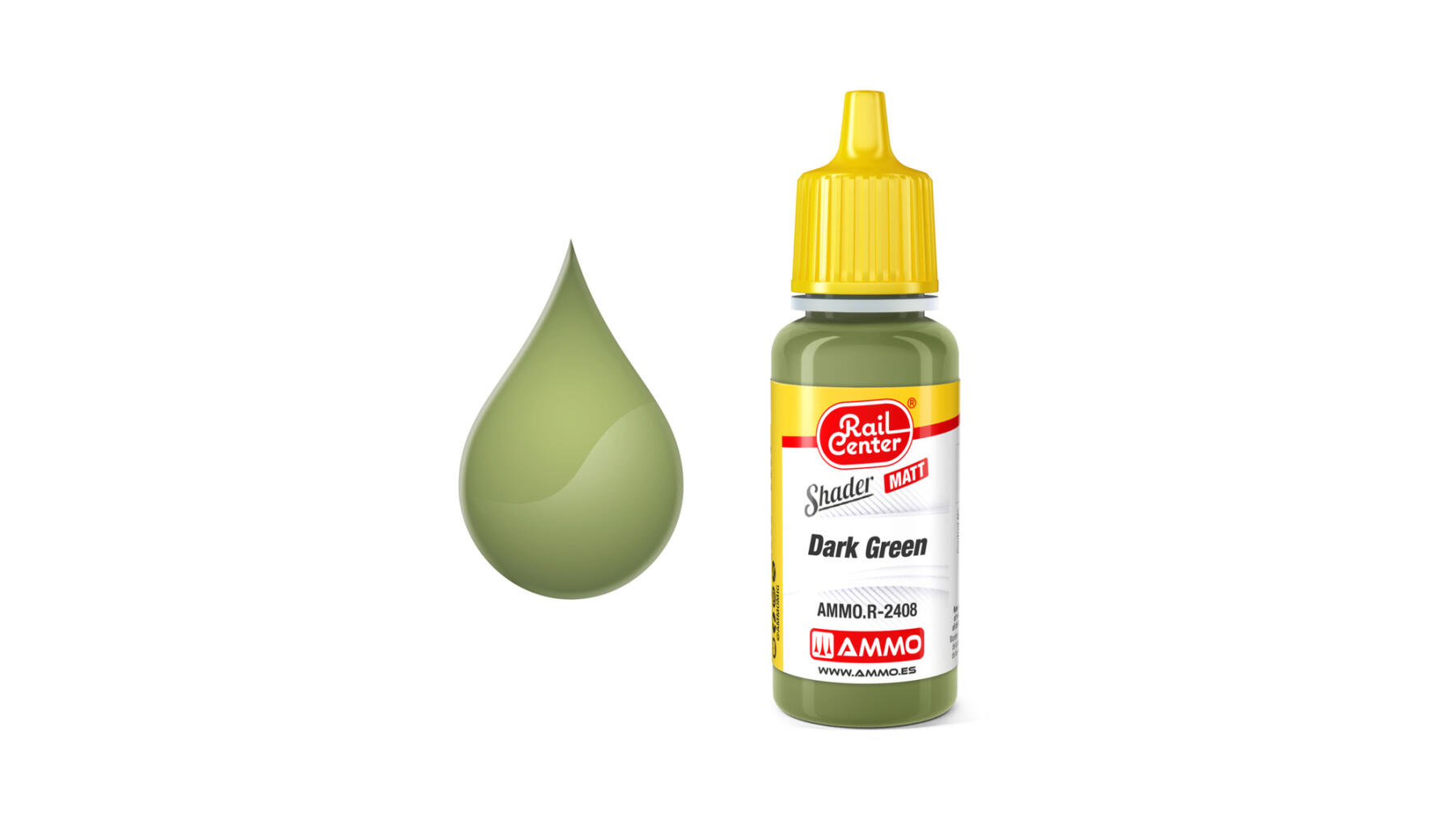 Noch 4602408  Dunkelgrün, matt, Shader