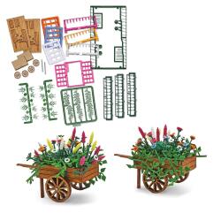 Busch 1278 H0 Bepflanzte Marktkarren